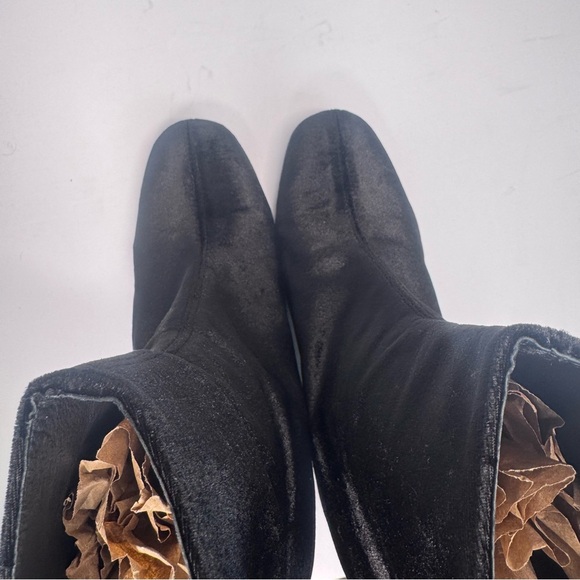 Free People Cecile Suede Ankle Block Heel Boots Sz 8 - Picture 8 of 15